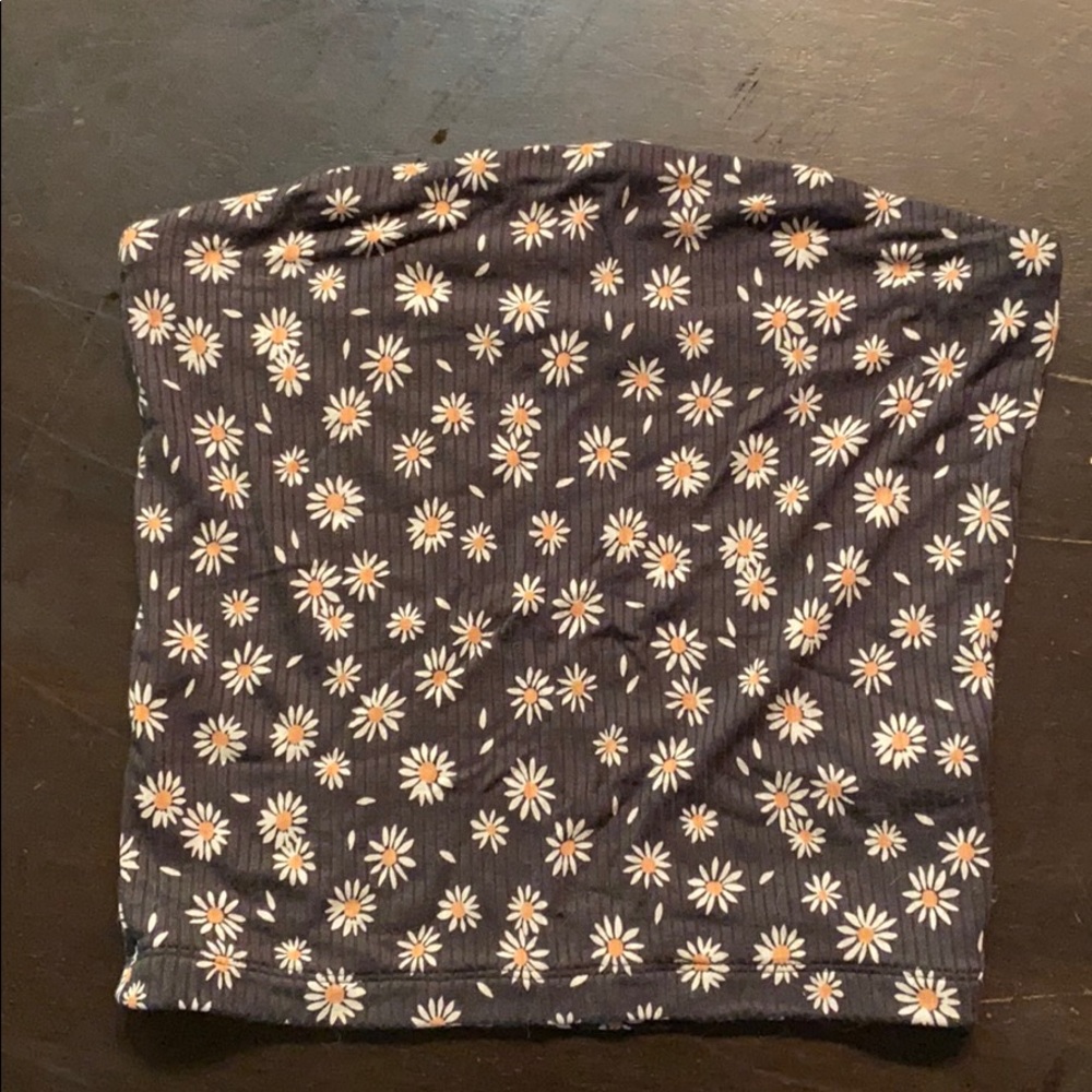 American Eagle Outfitters Daisy Tube Top Size S